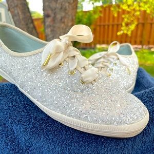✨ Kate Spade Glitter Keds Sz 11 ✨